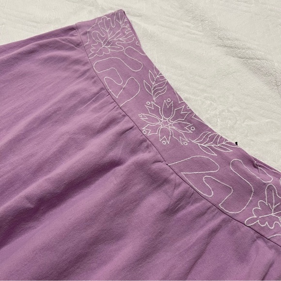 NWOT. Free People Lotus Midi Skirt. - Picture 9 of 16